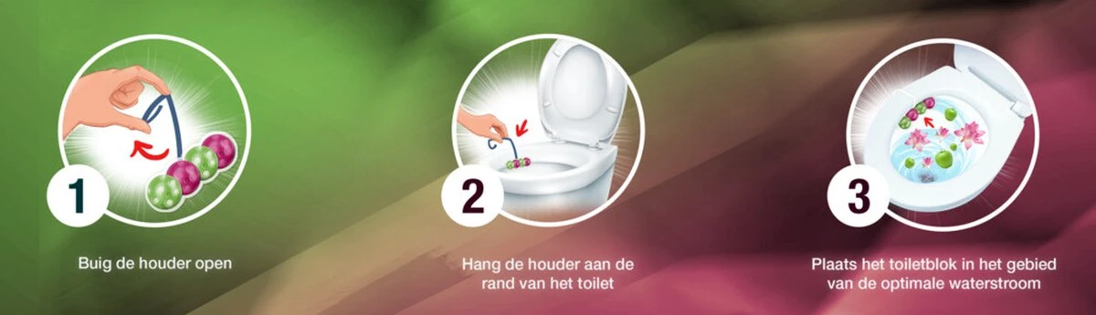 Witte Reus Toiletblok Geur Switch - Appel Waterlelie - WC Blokjes Voordeelverpakking - 10 Stuks 5 Witte Reus Toiletblok Geur Switch - Appel Waterlelie - WC Blokjes Voordeelverpakking - 10 Stuks - Image 5