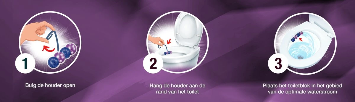 Witte Reus Brilliant Gel Allin1 Toiletblok - Magic Breeze - WC Blokjes Voordeelverpakking - 11 Stuks 3 Witte Reus Brilliant Gel Allin1 Toiletblok - Magic Breeze - WC Blokjes Voordeelverpakking - 11 Stuks - Image 3
