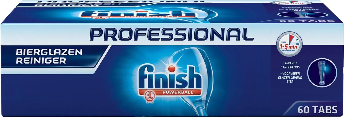 Finish Professional Bierglasreiniger 60 Tabs 2 Finish Professional Bierglasreiniger 60 Tabs - Image 2