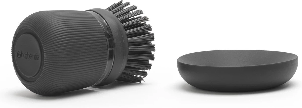 Brabantia Sink Side Afwasborstel - Met Zeepdispenser- Dark Grey 9 Brabantia Sink Side Afwasborstel - Met Zeepdispenser- Dark Grey - Image 9