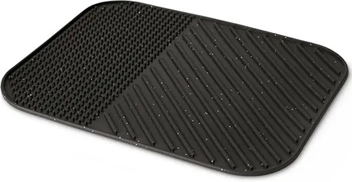 Merkloos Afdruipmat Met GRATIS Afwasborstel - Droogmat - Afdruipmat Siliconen - BPA Vrij - Afdruipmat Voor Afwas - Zwart 2 Merkloos Afdruipmat Met GRATIS Afwasborstel - Droogmat - Afdruipmat Siliconen - BPA Vrij - Afdruipmat Voor Afwas - Zwart - Image 2