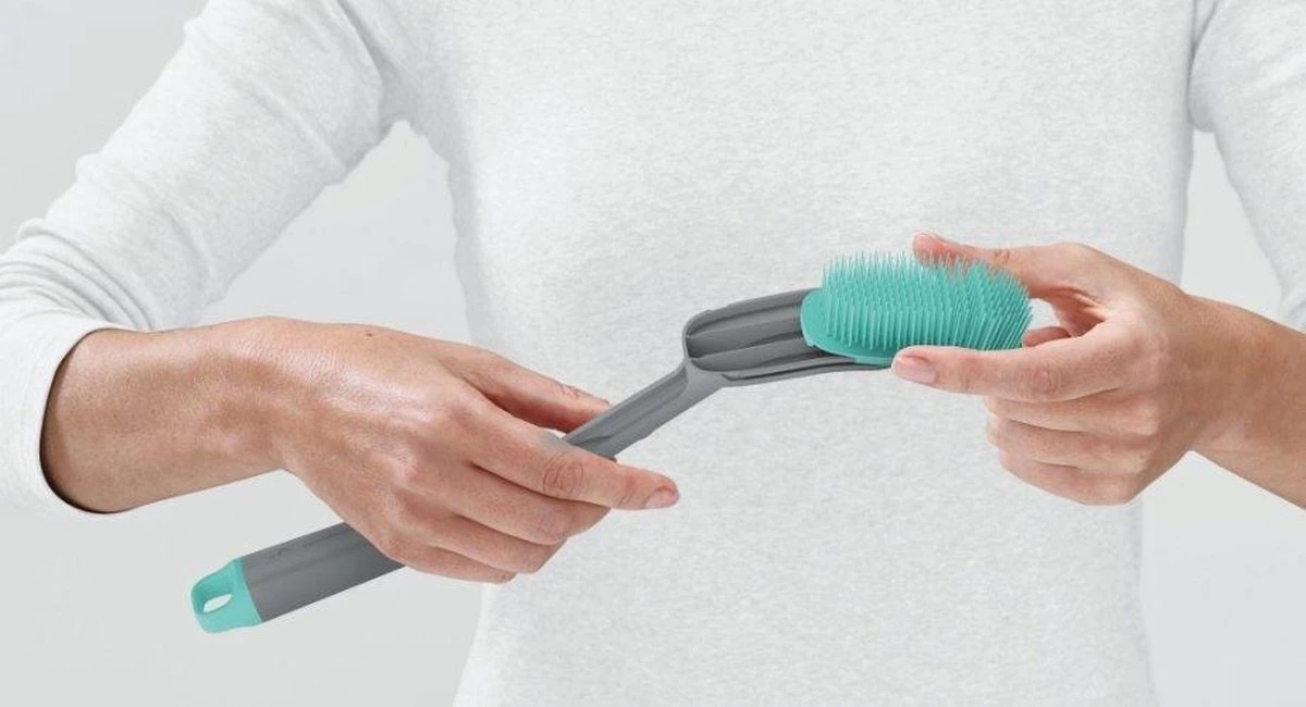 Duo Reserve Borstelkop Voor Afwasborstel, Set Van 2 Stuks, Licht Blauw - Joseph Joseph 4 Duo Reserve Borstelkop Voor Afwasborstel, Set Van 2 Stuks, Licht Blauw - Joseph Joseph - Image 4