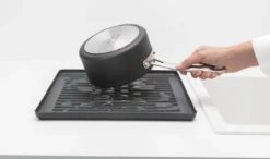 Brabantia SinkSide Afdruiprek - Inklapbaar - Compact - Dark Grey -Winkel Voor Schoonmaakartikelen 1200x708