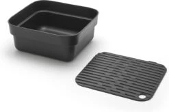 Brabantia SinkSide Afwasbak Vierkant - Met Afdruipschaal - Dark Grey 15 Brabantia SinkSide Afwasbak Vierkant - Met Afdruipschaal - Dark Grey -Winkel Voor Schoonmaakartikelen 1200x798 3