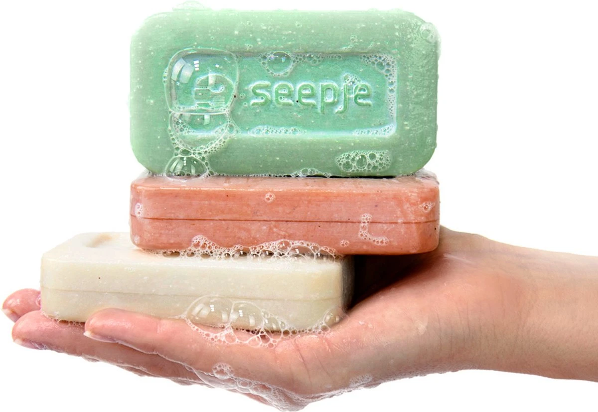 Seepje Zeepvariatie - Hand- En Lichaamszeep - Waszeep - Afwaszeep - Natuurlijke Ingredienten - 0% Plastic 6 Seepje Zeepvariatie - Hand- En Lichaamszeep - Waszeep - Afwaszeep - Natuurlijke Ingredienten - 0% Plastic - Image 6