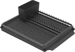 Brabantia SinkSide Afdruiprek - Dark Grey -Winkel Voor Schoonmaakartikelen 1200x839 1