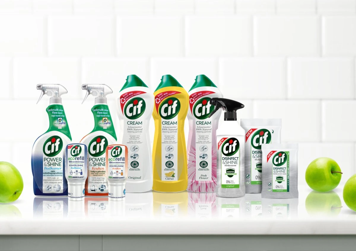 Cif CleanBoost Power & Shine Badkamer Spray - 6 X 750 Ml - Voordeelverpakking 11 Cif CleanBoost Power & Shine Badkamer Spray - 6 X 750 Ml - Voordeelverpakking - Image 11