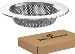 Luxe RVS Gootsteen Zeef Ø88mm - 50mm - Gootsteenstop - Afvoerzeef - Korfplug - Gootsteenbakje - Afvoerstop - Gootsteen Stop 80 Mm -Winkel Voor Schoonmaakartikelen 1200x863 3