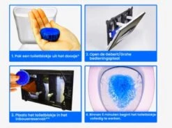 DONGOODS® Toiletblokjes Voor Inbouwreservoirs – WC-blokjes – Toiletblokken In Een Voordeelverpakking – 12 Stuks -Winkel Voor Schoonmaakartikelen 1200x893