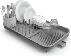 Afdruiprek Uitschuifbaar, Grijs - Joseph Joseph | Duo -Winkel Voor Schoonmaakartikelen 1200x955 1