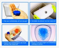 Merkloos Toiletblokjes Voor Inbouwreservoirs – WC-blokjes – Toiletblokken In Een Voordeelverpakking – 30 Stuks -Winkel Voor Schoonmaakartikelen 1200x976 1