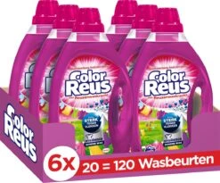 Color Reus Gel Vloeibaar Wasmiddel - Gekleurde Was - Voordeelverpakking - 120 Wasbeurten