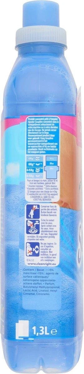 Soupline Hemels Fris Geconcentreerde Wasverzachter 6 X 52 Wasbeurten - Voordeelverpakking 4 Soupline Hemels Fris Geconcentreerde Wasverzachter 6 X 52 Wasbeurten - Voordeelverpakking - Image 4