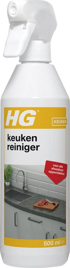 HG Keuken Reiniger - 500ml - Effectief En Hygiënisch - Voor Alle Afwasbare Oppervlakken -Winkel Voor Schoonmaakartikelen 315x1200 1