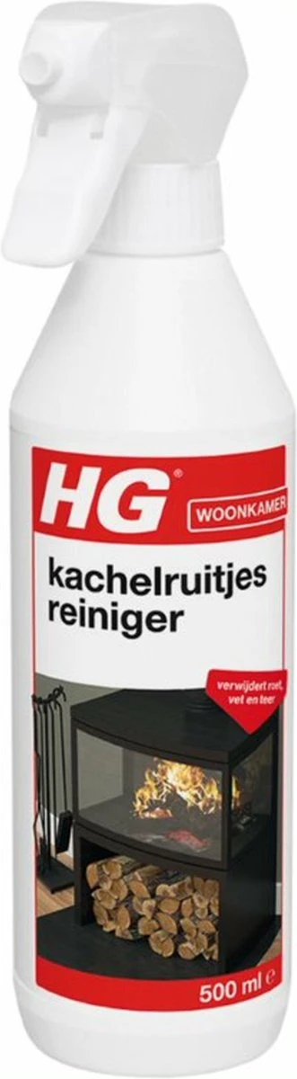 HG Kachelruitjesreiniger - 500 Ml - Verwijdert Roet, Vet En Teer 5 HG Kachelruitjesreiniger - 500 Ml - Verwijdert Roet, Vet En Teer - Image 5