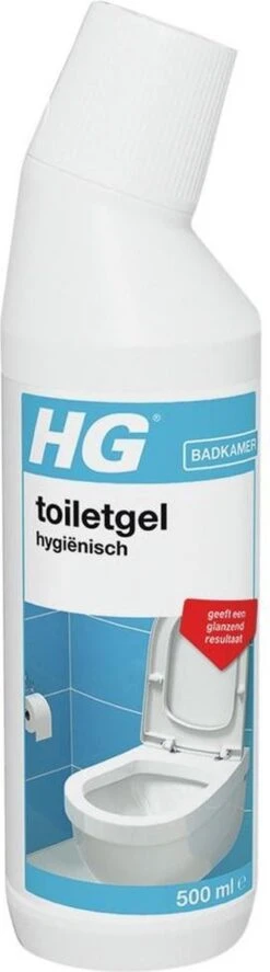 HG Toiletgel Hygiënisch - 500 Ml - Glanzend Resultaat - Krachtige Reiniger En Ontkalker -Winkel Voor Schoonmaakartikelen 334x1200 4