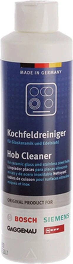 Bosch / Siemens Kookplaat Reiniger - 250 Ml 8 Bosch / Siemens Kookplaat Reiniger - 250 Ml -Winkel Voor Schoonmaakartikelen 335x1200