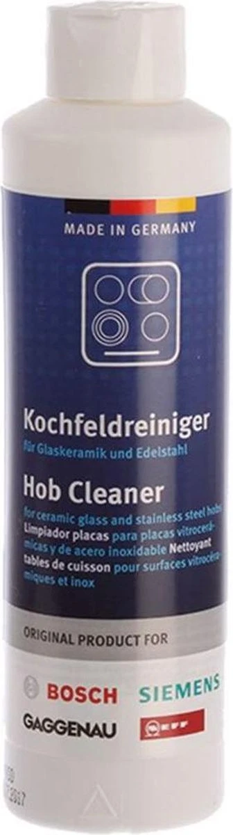 Bosch / Siemens Kookplaat Reiniger - 250 Ml 2 Bosch / Siemens Kookplaat Reiniger - 250 Ml - Image 2
