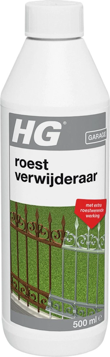HG Roestverwijderaar - 500 Ml - Verwijdert Roest Zonder Schuren - Roestwerende Werking 3 HG Roestverwijderaar - 500 Ml - Verwijdert Roest Zonder Schuren - Roestwerende Werking - Image 3