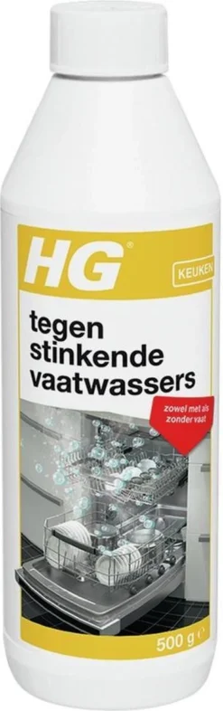 HG Tegen Stinkende Vaatwassers - 500gr - Voor Een Schone En Fris Ruikende Vaatwasser - Voor 12 Behandelingen -Winkel Voor Schoonmaakartikelen 377x1200 2