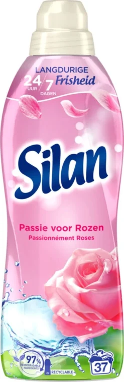 Silan Passie Voor Rozen Wasverzachter - 6 X 37 Wasbeurten - Voordeelverpakking -Winkel Voor Schoonmaakartikelen 391x1200 2