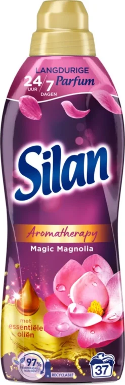 Silan Aroma Therapy Magic Magnolia Wasverzachter - 6 X 37 Wasbeurten - Voordeelverpakking -Winkel Voor Schoonmaakartikelen 391x1200 3