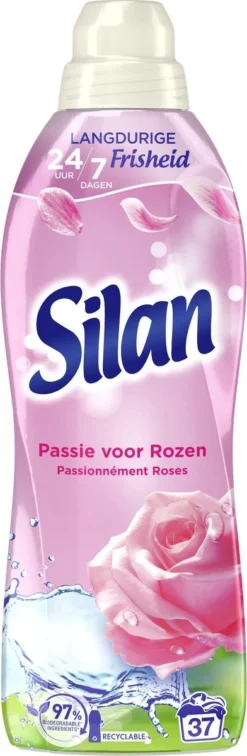 Silan Passie Voor Rozen Wasverzachter - 6 X 37 Wasbeurten - Voordeelverpakking -Winkel Voor Schoonmaakartikelen 392x1200 1