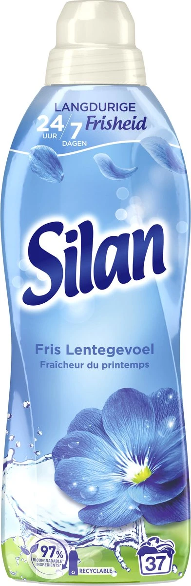 Silan Fris Lentegevoel Wasverzachter - 6 X 37 Wasbeurten - Voordeelverpakking 3 Silan Fris Lentegevoel Wasverzachter - 6 X 37 Wasbeurten - Voordeelverpakking - Image 3