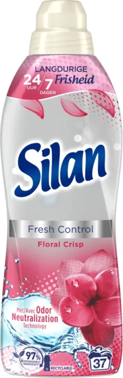 Silan Floral Crisp Wasverzachter - 6 X 37 Wasbeurten - Voordeelverpakking -Winkel Voor Schoonmaakartikelen 392x1200 7