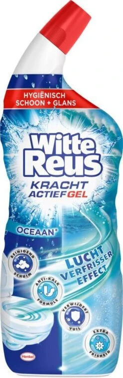 Witte Reus Toiletreiniger - Kracht Actief Gel Oceaan - Voordeelverpakking 10 X 700ml -Winkel Voor Schoonmaakartikelen 393x1200 2