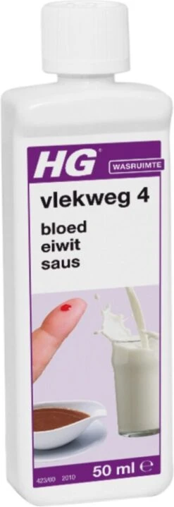 HG Vlekweg 4 - 50ml - Voor Onder Andere Saus En Kruiden -Winkel Voor Schoonmaakartikelen 412x1200 1