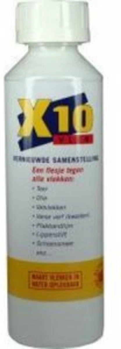 X10 Vlekken - 250 Ml - Vlekverwijderaar 2 X10 Vlekken - 250 Ml - Vlekverwijderaar - Image 2