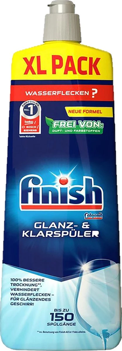 Finish Naspoelmiddel Glansspoelmiddel Regular Vaatwasmiddel 4x 750 Ml 2 Finish Naspoelmiddel Glansspoelmiddel Regular Vaatwasmiddel 4x 750 Ml - Image 2