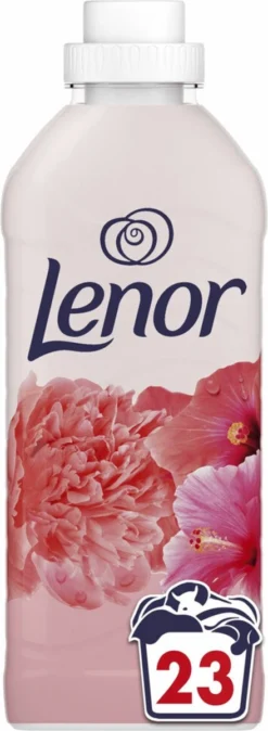 Lenor Pioenroos En Hibiscus Wasverzachter - 8 X 23 Wasbeurten - Voordeelverpakking -Winkel Voor Schoonmaakartikelen 440x1200 1