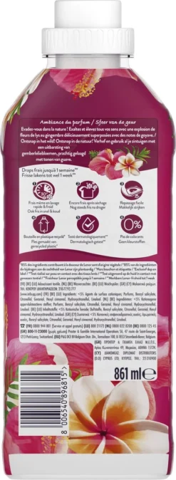 Lenor Gemberlelie En Guave - Wasverzachter - 12 X 41 Wasbeurten Voordeelverpakking 5 Lenor Gemberlelie En Guave - Wasverzachter - 12 X 41 Wasbeurten Voordeelverpakking -Winkel Voor Schoonmaakartikelen 440x1200 3