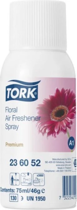 Tork Navulling Voor Luchtverfrisser Bloemen Systeem A1 Flacon Van 75 Ml -Winkel Voor Schoonmaakartikelen 442x1200