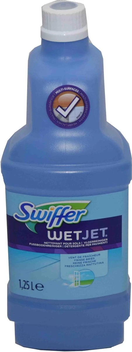 Swiffer WetJet Alles-In-Een Dweilsysteem Reinigingsmiddel - 1.25 Liter 6 Swiffer WetJet Alles-In-Een Dweilsysteem Reinigingsmiddel - 1.25 Liter - Afbeelding 6