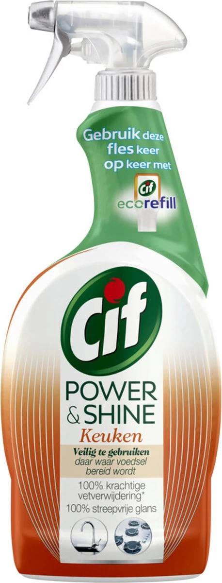 Cif CleanBoost Power & Shine Keuken Spray - 6 X 750 Ml - Voordeelverpakking 9 Cif CleanBoost Power & Shine Keuken Spray - 6 X 750 Ml - Voordeelverpakking - Image 9