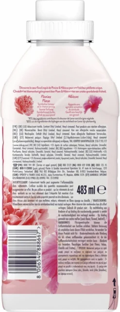 Lenor Pioenroos En Hibiscus Wasverzachter - 8 X 23 Wasbeurten - Voordeelverpakking -Winkel Voor Schoonmaakartikelen 464x1200 3