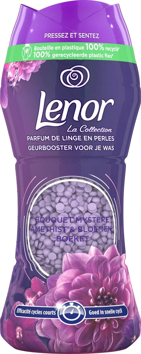 Lenor Amethist En Bloemen - In-Wash Geurbooster - Voordeelverpakking 6 X 16 Wasbeurten 2 Lenor Amethist En Bloemen - In-Wash Geurbooster - Voordeelverpakking 6 X 16 Wasbeurten - Image 2