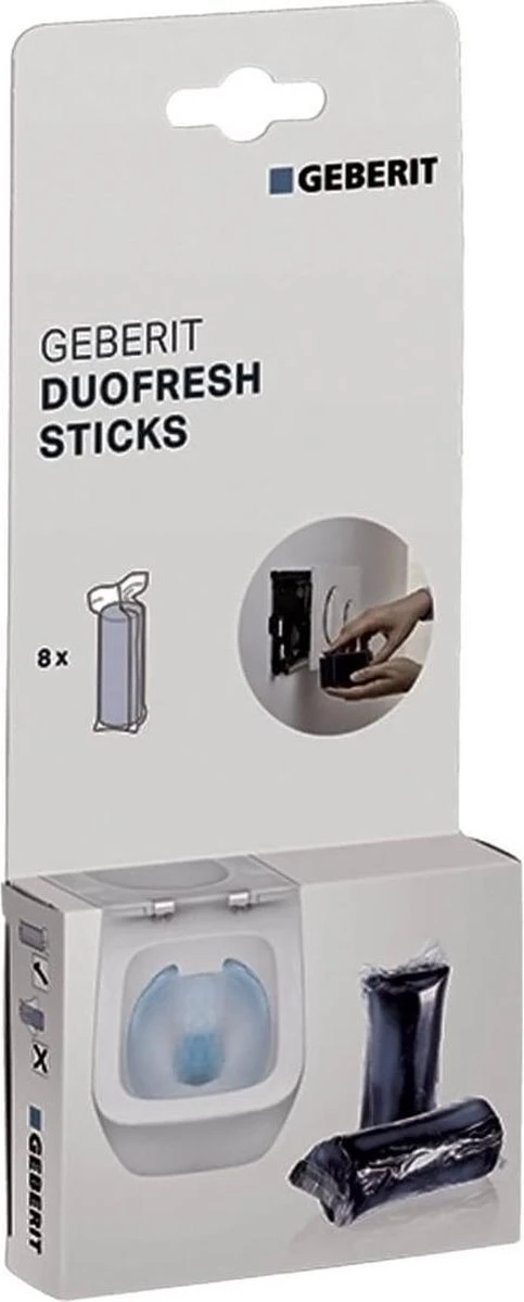 Geberit DuoFresh Sticks 1 Verpakking Met 8 Stuks 1 Geberit DuoFresh Sticks 1 Verpakking Met 8 Stuks