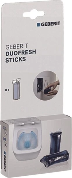 Geberit DuoFresh Sticks - 96 Stuks - Voordeelverpakking - Toilet/WC Blokjes Inbouwreservoir -Winkel Voor Schoonmaakartikelen 484x1200 2