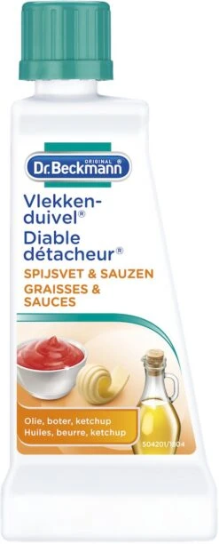 Dr. Beckmann Vlekkenduivel Spijsvet & Sauzen 50 Ml 11 Dr. Beckmann Vlekkenduivel Spijsvet & Sauzen 50 Ml -Winkel Voor Schoonmaakartikelen 484x1200 5
