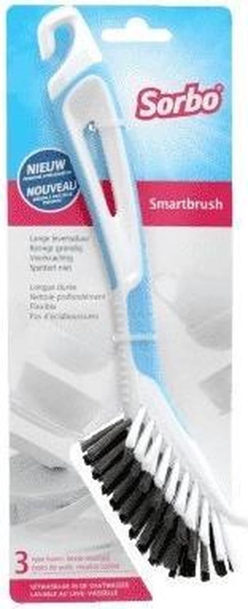 Set Van 2 Sorbo Smartbrush Afwasborstels Blauw/wit - Afwassen Afwasborstel - Huishoudelijke Keukenaccessoires 3 Set Van 2 Sorbo Smartbrush Afwasborstels Blauw/wit - Afwassen Afwasborstel - Huishoudelijke Keukenaccessoires - Image 3