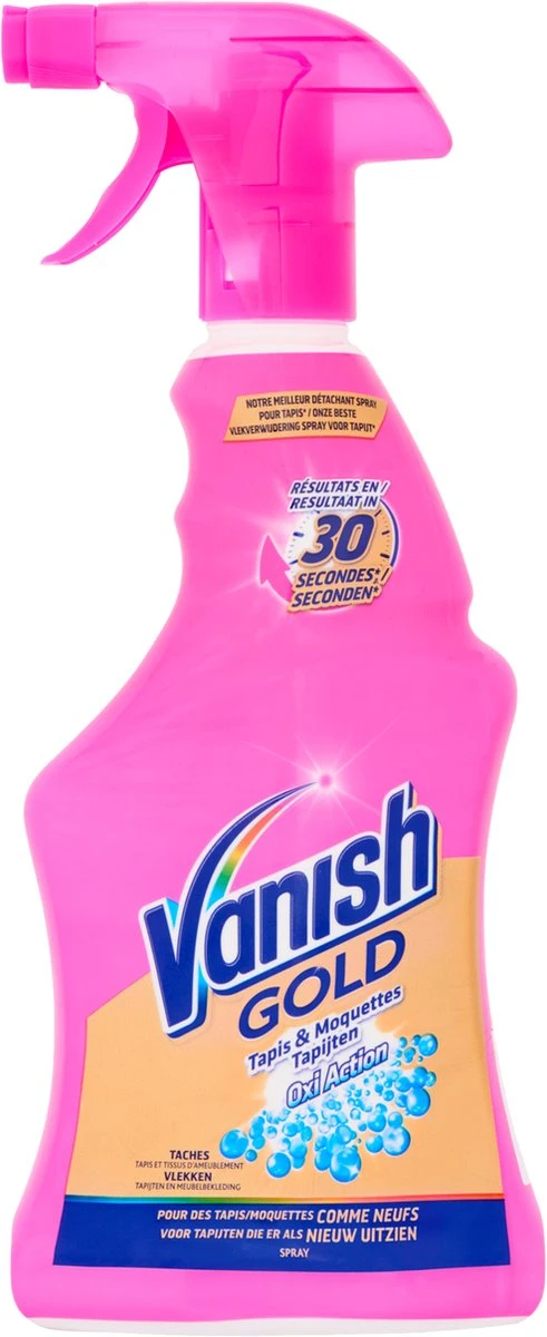 Vanish Oxi Action Gold Vlekverwijderaar Spray - 500ml X2 6 Vanish Oxi Action Gold Vlekverwijderaar Spray - 500ml X2 - Image 6