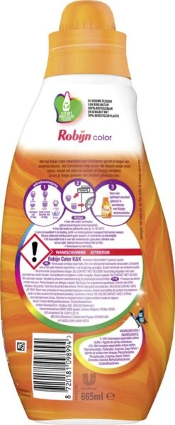 Robijn Color & Passiebloem Wasmiddel En Wasverzachter Pakket - 5 Stuks - Voordeelpakket -Winkel Voor Schoonmaakartikelen 494x1200