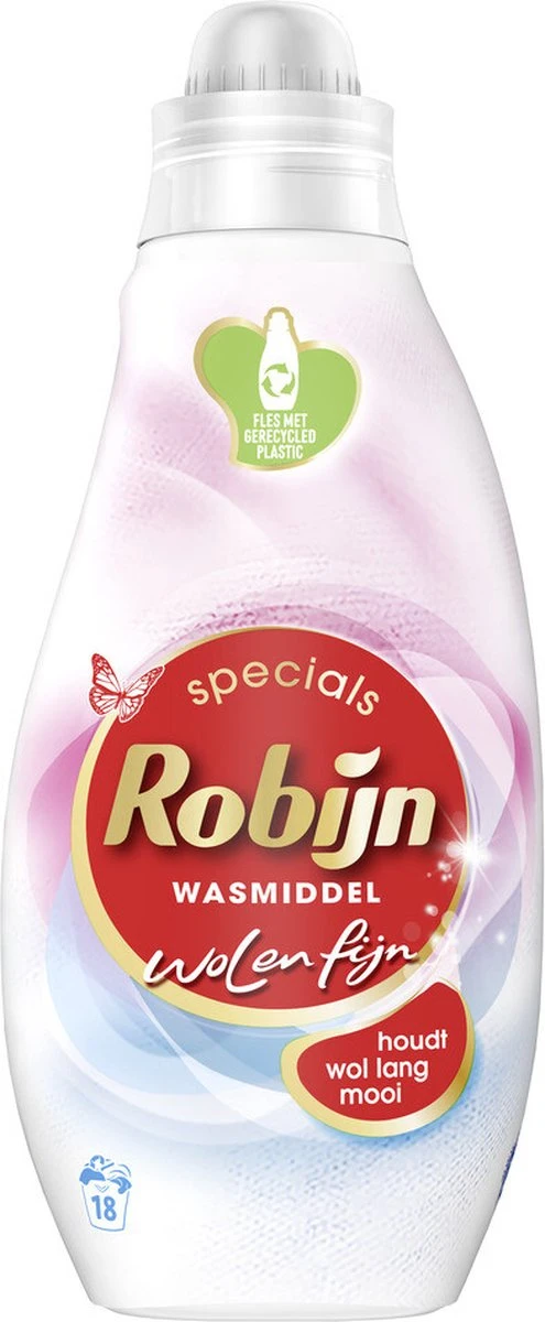 Robijn Specials Wol & Fijn Vloeibaar Wasmiddel 18 Wasbeurten 11 Robijn Specials Wol & Fijn Vloeibaar Wasmiddel 18 Wasbeurten - Image 11