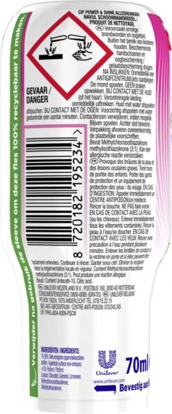 Cif CleanBoost Power & Shine Allesreiniger Ecorefill Capsules - 10 X 70 Ml - Voordeelverpakking -Winkel Voor Schoonmaakartikelen 500x1200