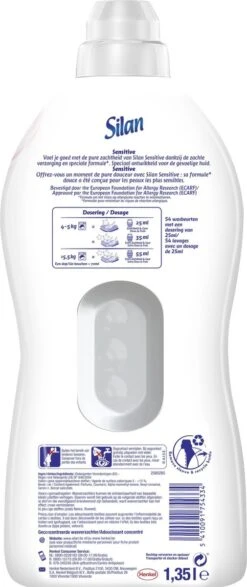 Silan Sensitive Wasverzachter - Baby En Gevoelige Huid - Grootverpakking - 54 Wasbeurten 11 Silan Sensitive Wasverzachter - Baby En Gevoelige Huid - Grootverpakking - 54 Wasbeurten -Winkel Voor Schoonmaakartikelen 505x1200