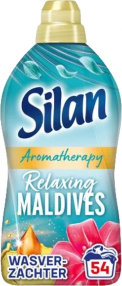 Silan Aroma Therapy Relaxing Maldives Wasverzachter - 8 X 54 Wasbeurten - Voordeelverpakking -Winkel Voor Schoonmaakartikelen 511x1200 1